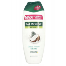 2+3 Gratis: Palmolive Douchegel Naturals Fresh Coconut & Milk 750 ml