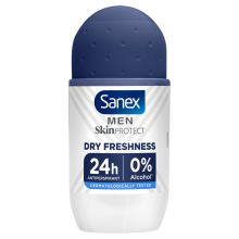 Sanex Deodorant Roller Men Skin Protect Dry Freshness 45 ml