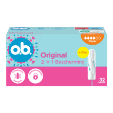 O.B. Original Dynamic Fit Super Tampons 32 stuks