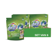 6X Dreft 4in1 Wasmiddel Capsules Regular 42 stuks