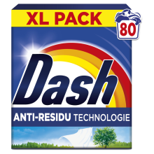 3+2 Gratis: Dash Waspoeder Wasdraad Fris 80 Wasbeurten 4 kg