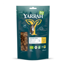8X Yarrah Hond Bio Oven Dried Chicken Training Bites 150 gr