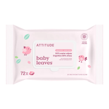 Attitude Baby Leaves 99% Waterwipes 72 stuks