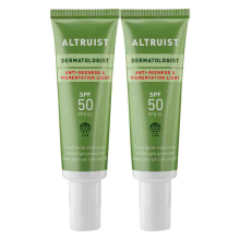 2X Altruist Zonnebrandcrème Anti Roodheid en Pigmentatie Light SPF50 30 ml