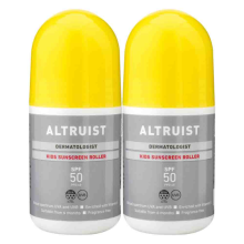 2X Altruist Zonnebrand Roller SPF50 Kids 100 ml