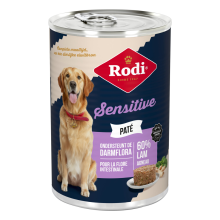 Rodi Hondenvoer Nat Paté Comfort Lam 400 gr