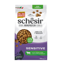 Schesir Monoproteïne Promo Kattenvoer Droog Sensitive Lam 400 gr