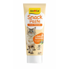 8X GimCat Snackpasta Kip & Kattenkruid 75 gr