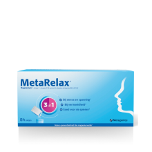 2X Metagenics MetaRelax Zakjes Citroensmaak 84 sachets