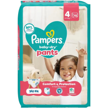 2X Pampers Baby Dry Luierbroekjes Maat 4 (9 15 kg) 42 stuks