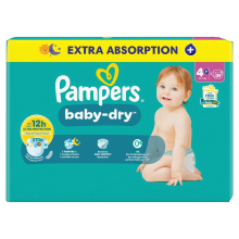 2X Pampers Baby Dry Luiers Maat 4+ (10 15 kg) 39 stuks
