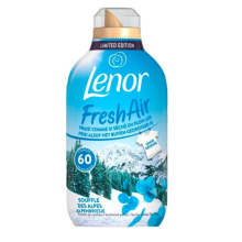 2+4 Gratis: Lenor Wasverzachter Fresh Air Alp Breeze 60 Wasbeurten 840 ml
