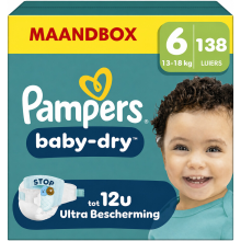 3X Pampers Baby Dry Luiers Maat 6 (13 18 kg) 46 stuks