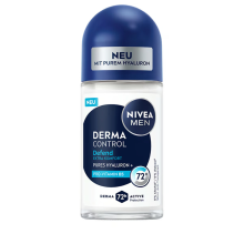 2+2 Gratis: NIVEA Deodorant Roller For Men Derma Control Defend 50 ml