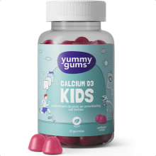1+1 Gratis: Yummygums Calcium Vitamine D3 Gummies Kids 30 stuks