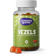 2X Yummygums Vezels Gummies Vegan 60 stuks