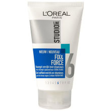 6X L'Oréal Studio Line Hair Gel Tube Fix & Force 6 150 ml
