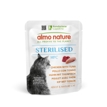Almo Nature HFC Sterilised Kattenvoer Kip met Tonijn 50 gr