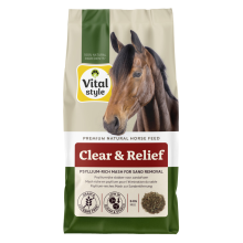 Vitalstyle Clear & Relief Psylliumrijke Paardenslobber 6 kg