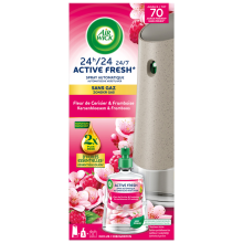 4X Air Wick Luchtverfrisser Starter Kit Cherry Blossom & Raspberry 228 ml