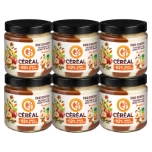 Blokker.Nl 6x Céréal Duo Choco Hazelnoot Wit 200 gr