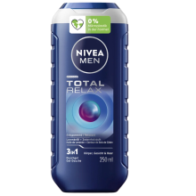 2+2 Gratis: NIVEA Men Shampoo & Douchegel 3in1 Total Relax 250 ml