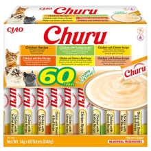 Ciao Churu Kattensnack Puree Chicken 60x14 gr