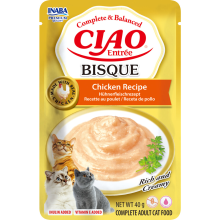 12X Ciao Kattenvoer Entrée Bisque Chicken 40 gr