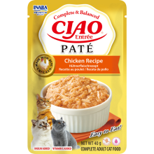12X Ciao Kattenvoer Nat Entrée Paté Chicken 40 gr