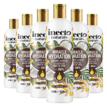 6X Inecto Naturals Intense Hydration Coconut Shampoo 500 ml