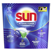 Sun Intense Power 4 in 1 Vaatwastabletten 18 stuks