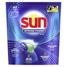 Sun Intense Power 4 in 1 Vaatwastabletten 42 stuks