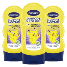 3X Bübchen 2in1 Shampoo & Douchegel Pikachu 230 ml