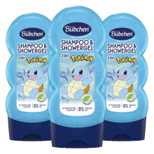 3X Bübchen 2in1 Shampoo & Douchegel Squirtle 230 ml