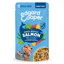 Edgard & Cooper 8x Edgard & Cooper Hond Adult Stew Pouch Zalm en Kip 150 gr