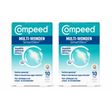 2X Compeed SmartSkin™ Multi wondpleisters Medium 10 stuks