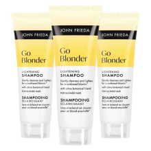 3X John Frieda Go Blonder Shampoo 75 ml