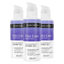 3X John Frieda Frizz Ease Dream Curls Crème Oil 100 ml