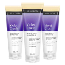 3X John Frieda Violet Crush Intensive Purple Shampoo 250 ml