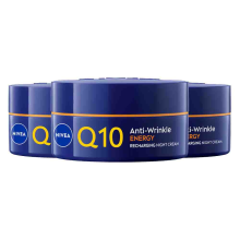 3X NIVEA Q10 Energy Anti Rimpel Nachtcréme 50 ml