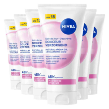 6X NIVEA Essentials SPF15 Verzorgende Dagcrème 50 ml