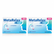 2X Metagenics MetaRelax Fast 30 kauwtabletten