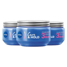3X NIVEA Crème Gel Care & Hold 3 150 ml