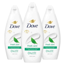3X Dove Shower Gel Fresh Care 250 ml