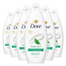 6X Dove Shower Gel Fresh Care 250 ml