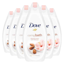 Bosch 6x Dove Badcrème Amandelmelk & Hibiscus 450 ml