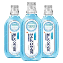 3X Sensodyne Mondwater Cool Mint 500 ml