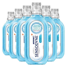 6X Sensodyne Mondwater Cool Mint 500 ml