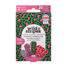 Wild Stripes Pleisters Classic Sensitive Animal Color 20 stuks