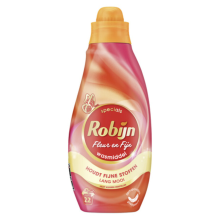 6X Robijn Klein & Krachtig Wasmiddel Fleur en Fijn 22 Wasbeurten 665 ml